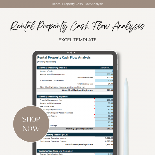 Rental-Property-Cash-Flow-Analysis
